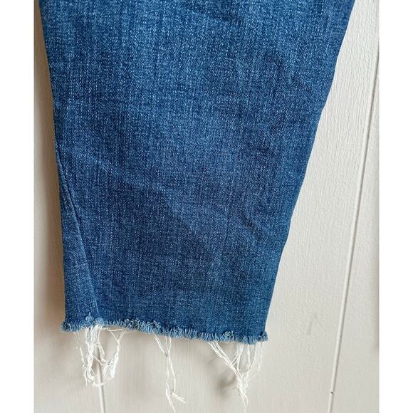 Free People Button Fly Straight leg Fray Style 6185-16515125 Size 31 - Picture 7 of 9